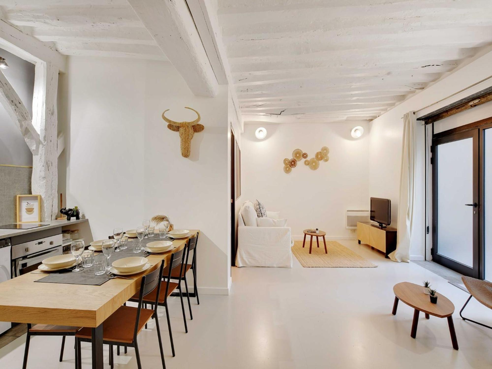 Magnificent -2br-4p- Le Marais Appartement *
